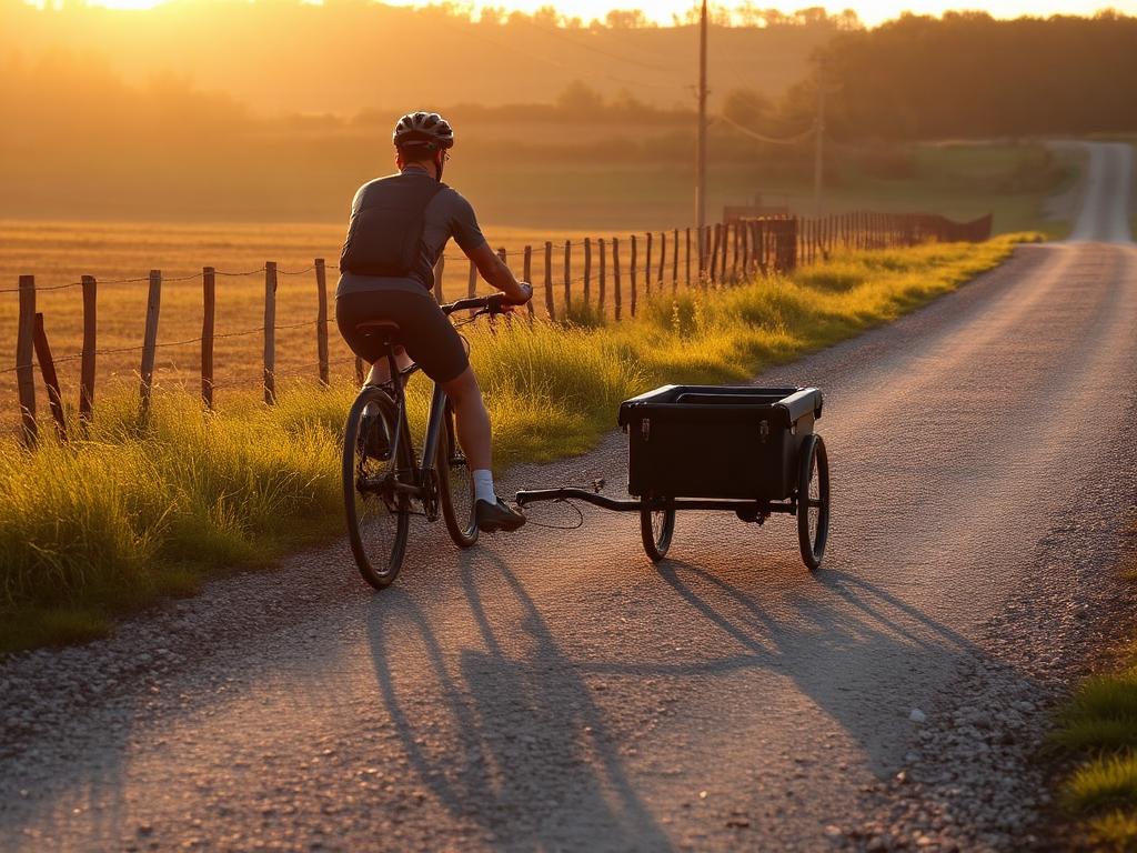 HipStar cart used in bicycle mode